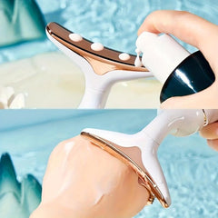 3-In-1 Face Neck Massager Reduces Wrinkles & Signs Of Aging