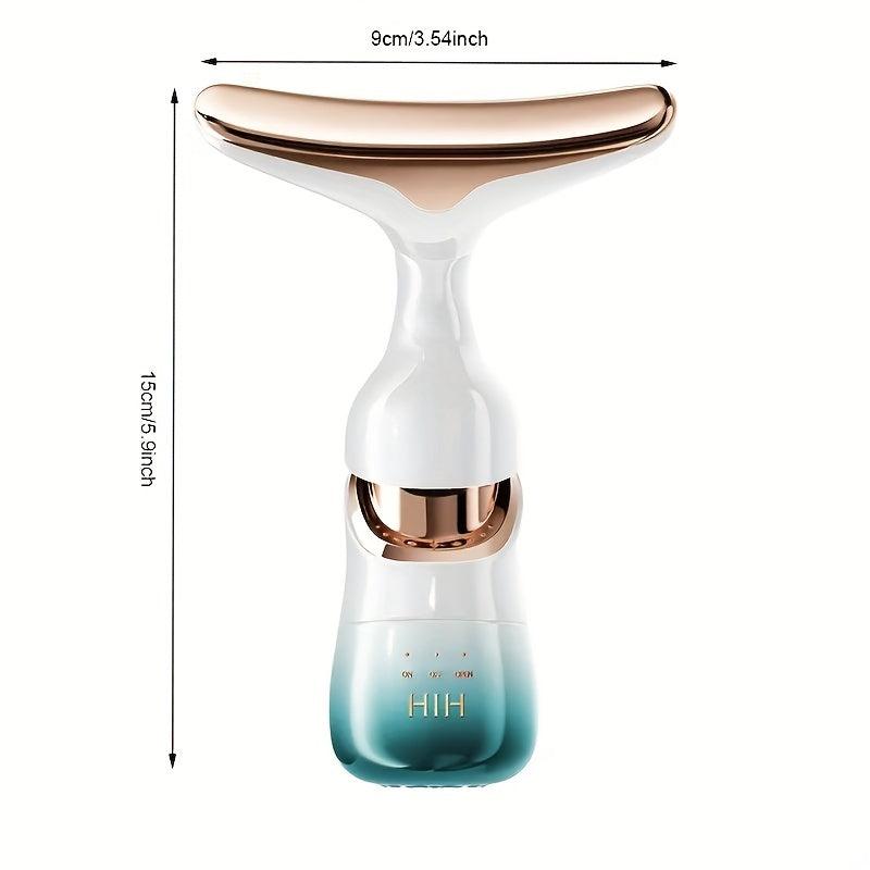 3-In-1 Face Neck Massager Reduces Wrinkles & Signs Of Aging