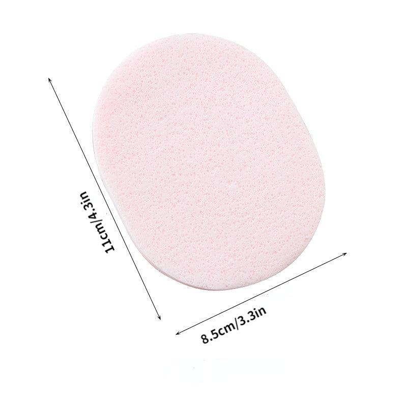 4pcs Exfoliating Facial Cleansing Sponges for Smooth Skin
