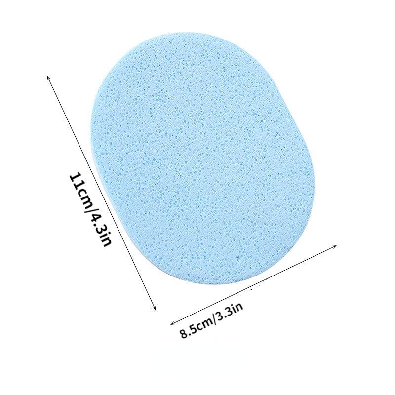4pcs Exfoliating Facial Cleansing Sponges for Smooth Skin
