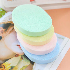 4pcs Exfoliating Facial Cleansing Sponges for Smooth Skin