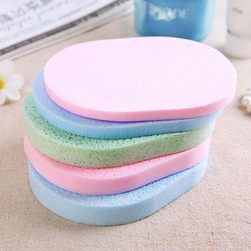 3pcs Facial Bath Cleansing Sponges Reusable Cosmetic Face Sponge Pads