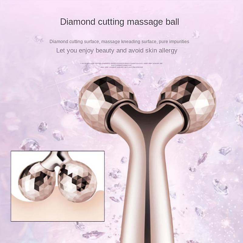 3D Face Massager Roller Contouring Massager For Face Lift & Puffiness Reduction