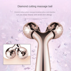 3D Face Massager Roller Contouring Massager For Face Lift & Puffiness Reduction