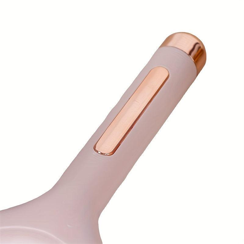 Portable Ice Roller for Skin Care and Lifting Pink ABS Handheld Massager