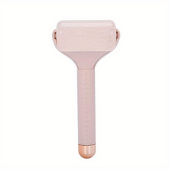 Portable Ice Roller for Skin Care and Lifting Pink ABS Handheld Massager
