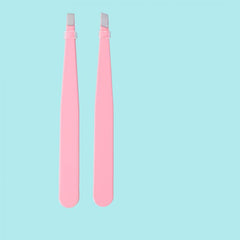 2pcs Precision Eyebrow Tweezers Splinter Facial Hair Removal