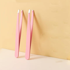 2pcs Precision Eyebrow Tweezers Splinter Facial Hair Removal