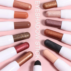 CAKAILA 12 Sticks Matte Pearly Waterproof Eyeshadow Stick