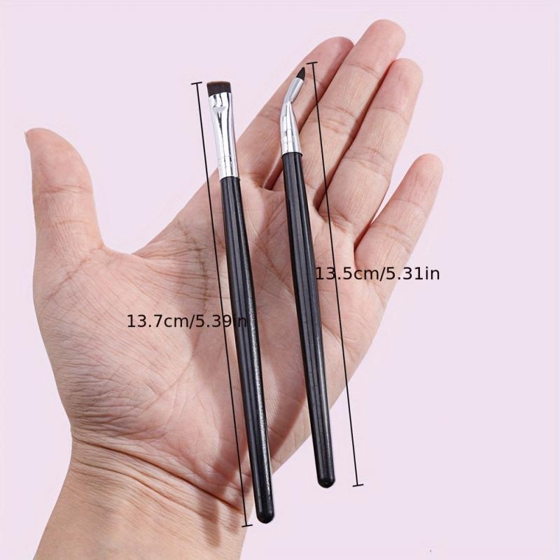 2pcs Eye Makeup Brush Flat Eye Define Brush