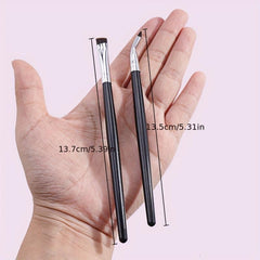 2pcs Eye Makeup Brush Flat Eye Define Brush