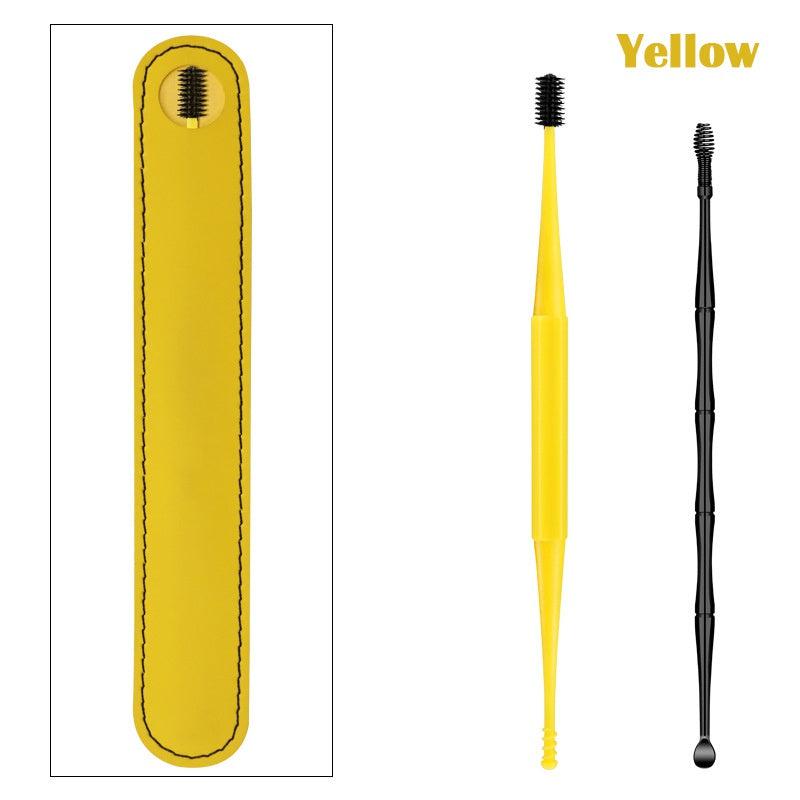 2Pcs Ear Wax Removal Tool 360 Ear Cleaning Sticks Earpick Remover Silicone