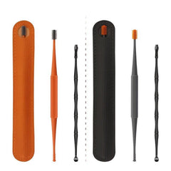 2Pcs Ear Wax Removal Tool 360 Ear Cleaning Sticks Earpick Remover Silicone
