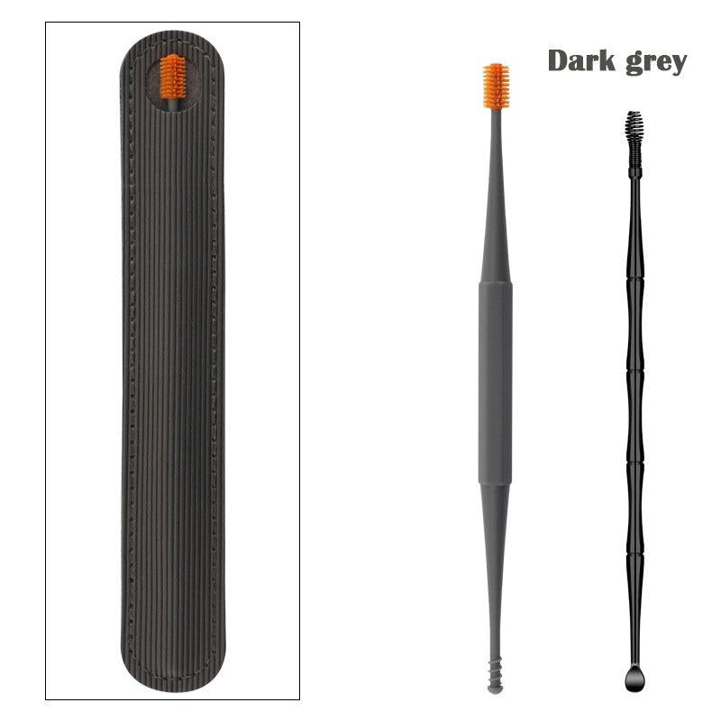 2Pcs Ear Wax Removal Tool 360 Ear Cleaning Sticks Earpick Remover Silicone