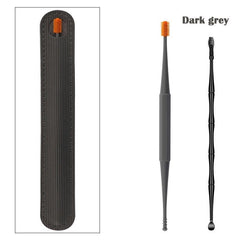 2Pcs Ear Wax Removal Tool 360 Ear Cleaning Sticks Earpick Remover Silicone
