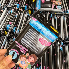 40pcs Disposable Japanese Earwax Remover Sticks Adhesive Spoon for Nose & Ear