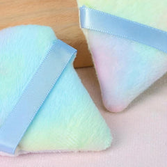 Triangle Face Puffs for Setting Contouring Under Eyes and Corners