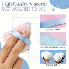 Triangle Face Puffs for Setting Contouring Under Eyes and Corners