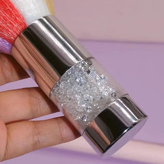 Large Powder Mineral Brush with Glitter Handle
