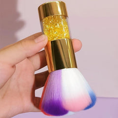 Large Powder Mineral Brush with Glitter Handle