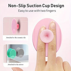 5pcs Face Scrubber Facial Cleansing Brush With Lip Scrub Brush