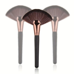 Fan Brush Makeup Highlighting Blush Bronzer Cheekbones