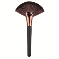 Fan Brush Makeup Highlighting Blush Bronzer Cheekbones