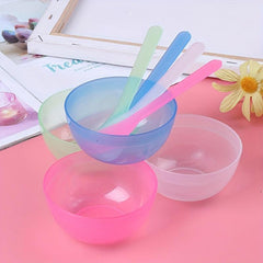 DIY Facial Face Mask Bowl Stick Cosmetic Tool Set