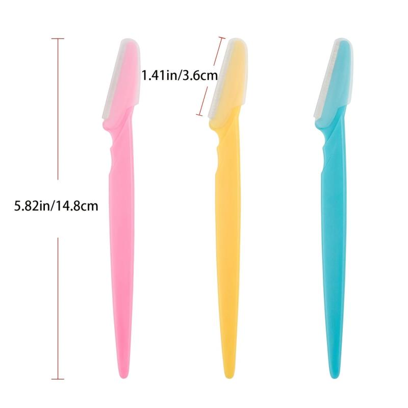 18 pcs Eyebrow Razor for Women and Men Exfoliating Safety Facial Hair Remover