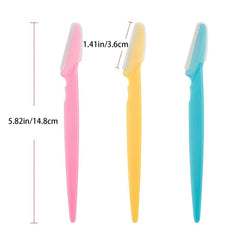 18 pcs Eyebrow Razor for Women and Men Exfoliating Safety Facial Hair Remover