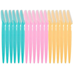 18 pcs Eyebrow Razor for Women and Men Exfoliating Safety Facial Hair Remover