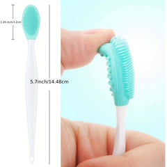 5Pcs Lip Scrub Brush & Facial Cleansing Brush Set