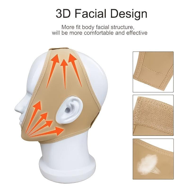 Facial Cheek V Shape Lift Up Thin Mask Strap Face Line Smooth Bandage