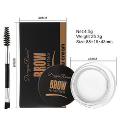 Smudge Proof Eyebrow Cream Styling Glue Wax Soap