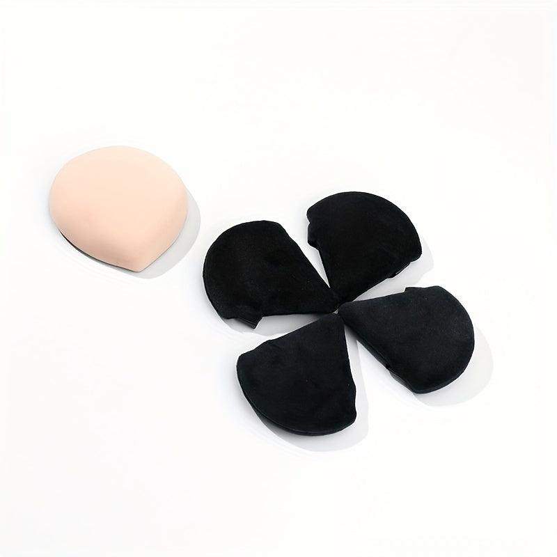 5pcs Soft Polychrome Powder Puff Makeup Sponge Stirrer Reusable