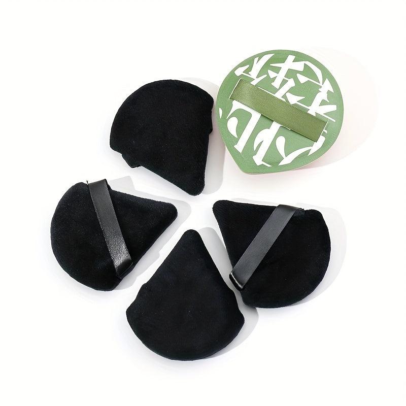 5pcs Soft Polychrome Powder Puff Makeup Sponge Stirrer Reusable