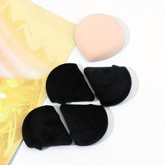 5pcs Soft Polychrome Powder Puff Makeup Sponge Stirrer Reusable