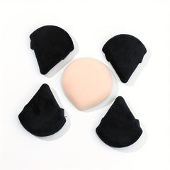 5pcs Soft Polychrome Powder Puff Makeup Sponge Stirrer Reusable