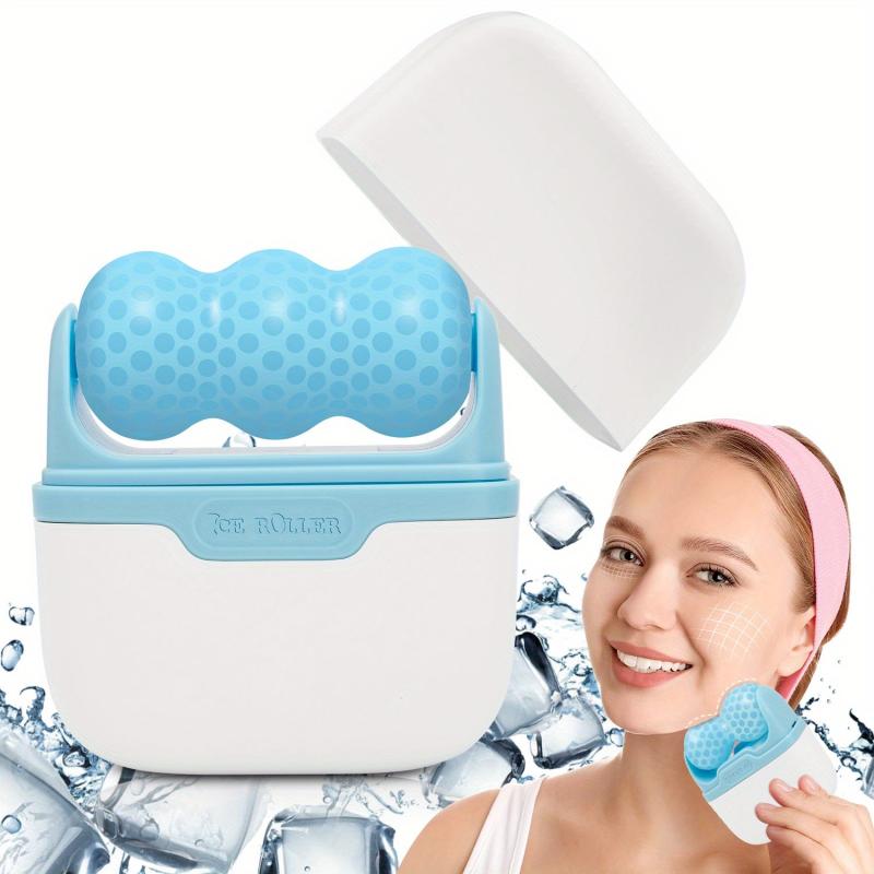 Derma Roller with Two Roller Heads for Facial & Body Massage