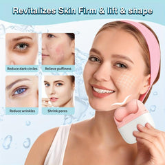 Derma Roller with Two Roller Heads for Facial & Body Massage