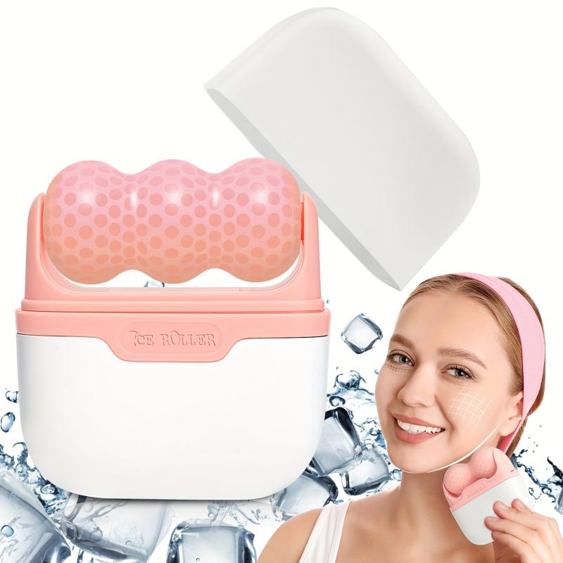 Derma Roller with Two Roller Heads for Facial & Body Massage