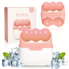 Derma Roller with Two Roller Heads for Facial & Body Massage