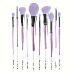 Makeup Brush Set 10 PCS Cosmetics Foundation Powder Blush Beauty Pens