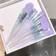 Makeup Brush Set 10 PCS Cosmetics Foundation Powder Blush Beauty Pens