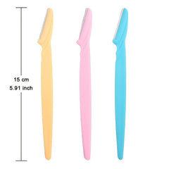 Precision Eyebrow Razor for Women - Dermaplaning Razor Blades