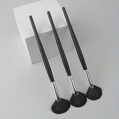 Fan Makeup Brush Highlighting Blush Bronzer Cheekbones Brush