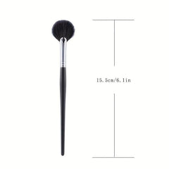 Fan Makeup Brush Highlighting Blush Bronzer Cheekbones Brush