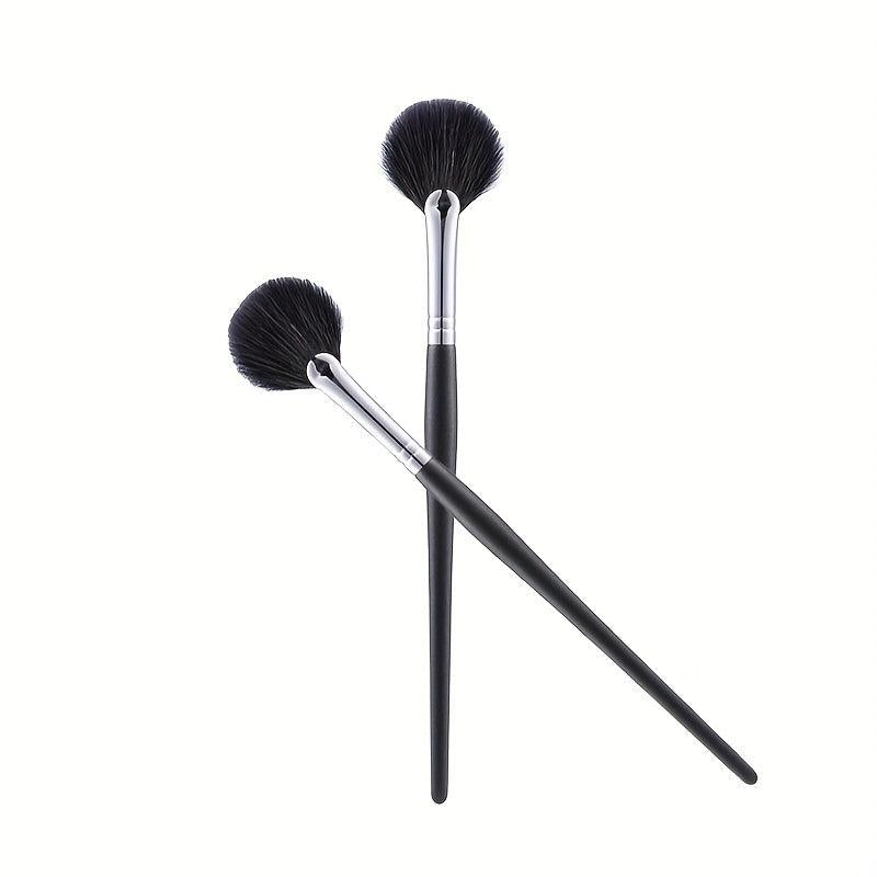 Fan Makeup Brush Highlighting Blush Bronzer Cheekbones Brush