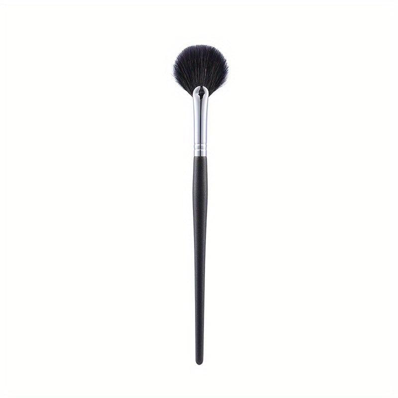 Fan Makeup Brush Highlighting Blush Bronzer Cheekbones Brush
