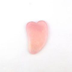 Rose Quartz Gua Sha Facial Massage Beauty Tool